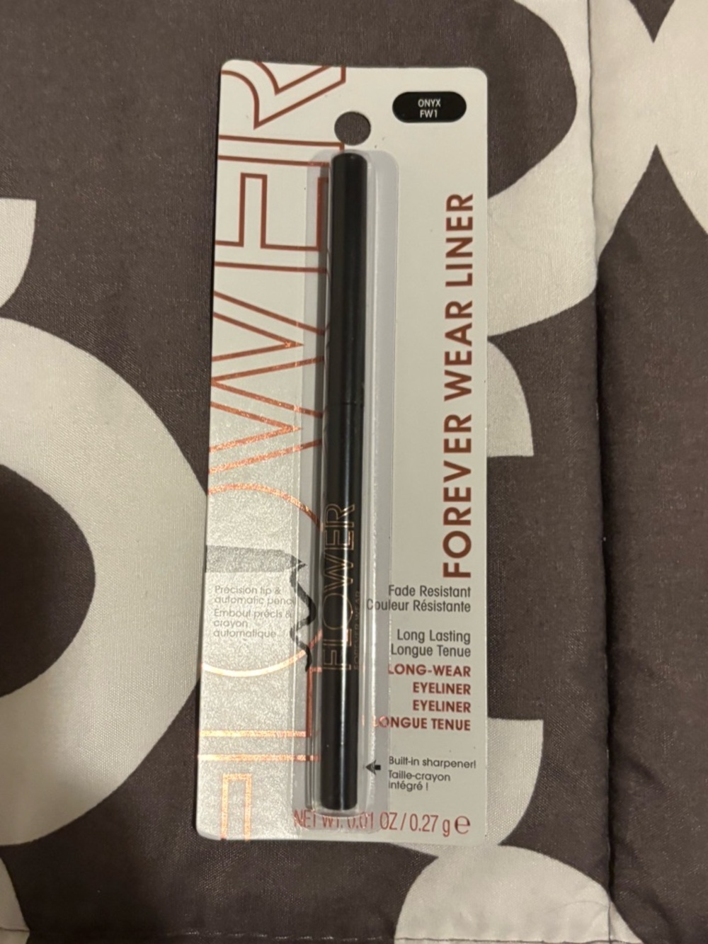 Flower Beauty Forever Wear Eyeliner in Onyx (Black) New in Box